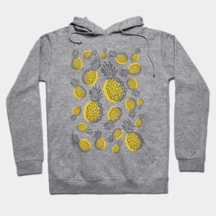 Feel Pineapple Summer Pattern Hoodie